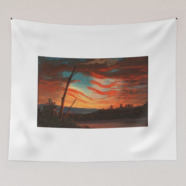 Item preview, Our Banner in the Sky (1861) – Frederic Edwin Church designed and sold by Art Outlaws.