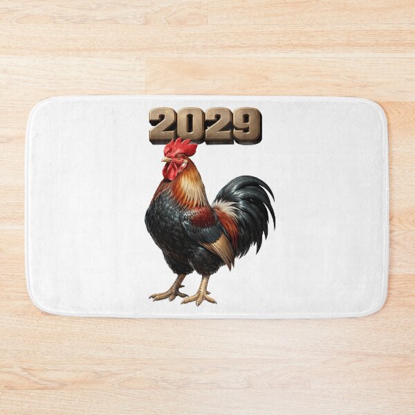 Item preview, 2029 Year of the Rooster Eastern Zodiac Confidence Discipline Success Design designed and sold by AlexLineArt.