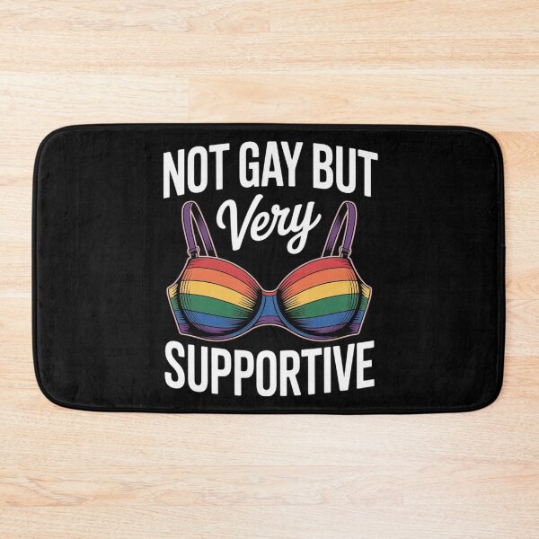 Item preview,  LGBT Pride Not Gay But Very Supportive designed and sold by MarryIsMonth.