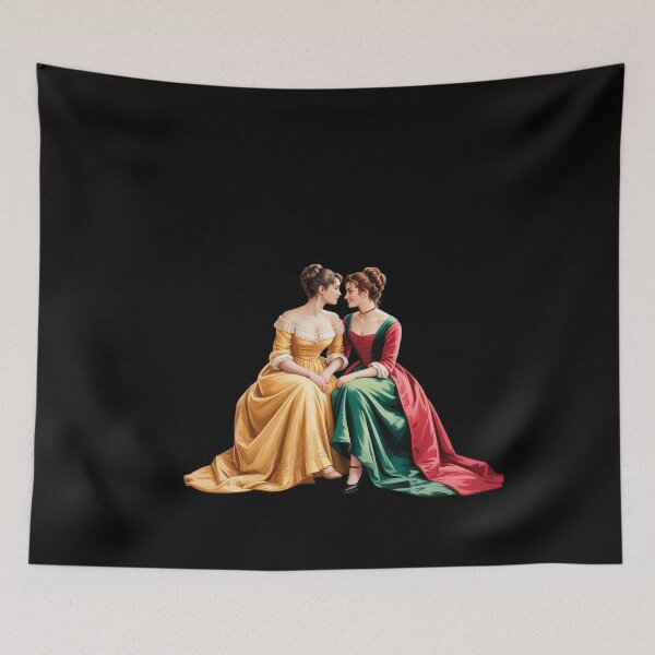 Item preview, LGBTQ Lesbian Pride Meme And they were Roommates Queer designed and sold by FadeOfThrone.