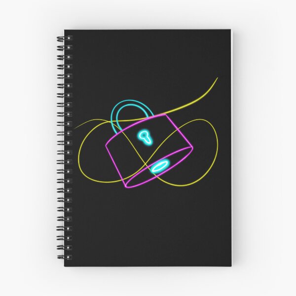Item preview, Neon Locked Thoughts designed and sold by Seemly's Dose of Neon.