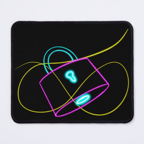Item preview, Neon Locked Thoughts designed and sold by Seemly's Dose of Neon.