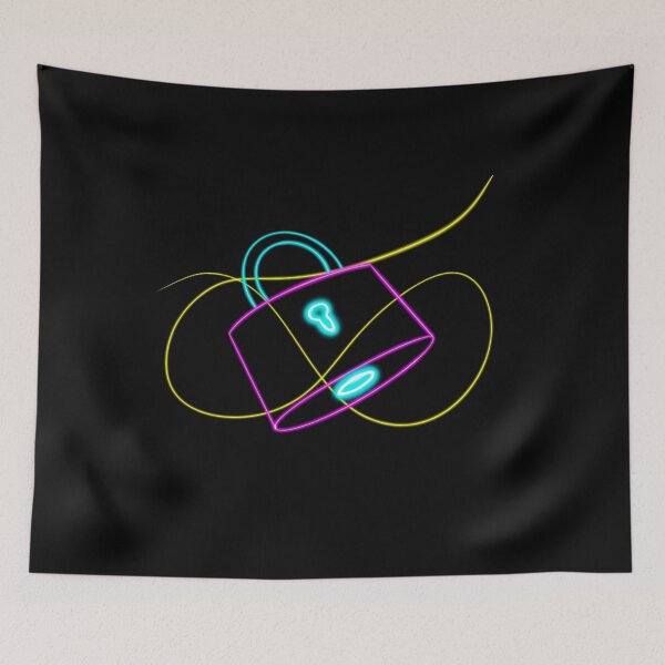 Item preview, Neon Locked Thoughts designed and sold by Seemly's Dose of Neon.