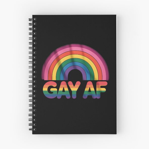 Item preview, LGBTQ Pride Gay AF Rainbow Flag Queer designed and sold by MarryIsMonth.