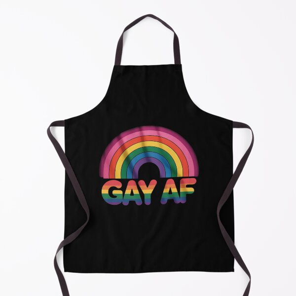 Item preview, LGBTQ Pride Gay AF Rainbow Flag Queer designed and sold by MarryIsMonth.
