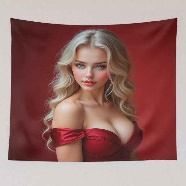 Item preview, Fayth in a Red Dress | Lace and Luxury designed and sold by KasaHunterHarem.