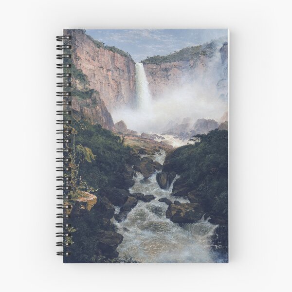 Item preview, The Fall of Tequendama, Near Bogotá, New Granada (1854) – Frederic Edwin Church designed and sold by Art Outlaws.
