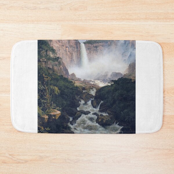 Item preview, The Fall of Tequendama, Near Bogotá, New Granada (1854) – Frederic Edwin Church designed and sold by Art Outlaws.
