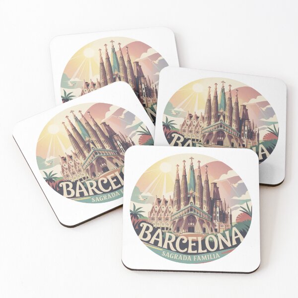 Item preview, Barcelona Sagrada Familia - Circular Travel Gaudí Architecture Art designed and sold by CircinusStore.