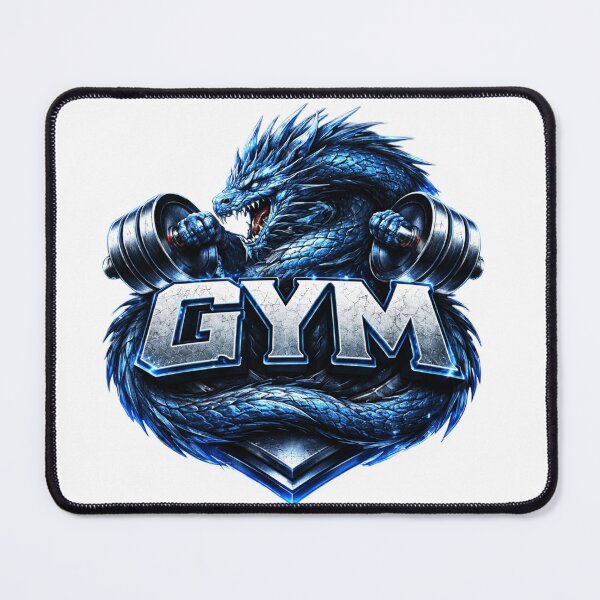 Item preview, Blue Fire Dragon Gym designed and sold by Yusluna27.