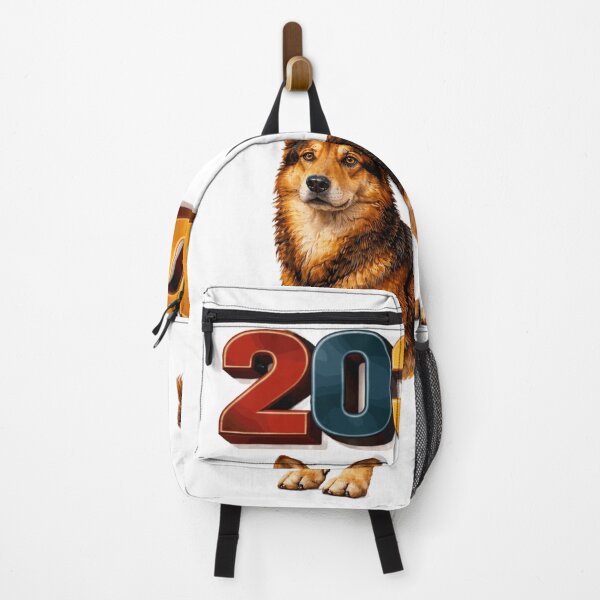 Item preview, 2030 Year of the Dog Eastern Zodiac Loyalty Protection Trust Design designed and sold by AlexLineArt.