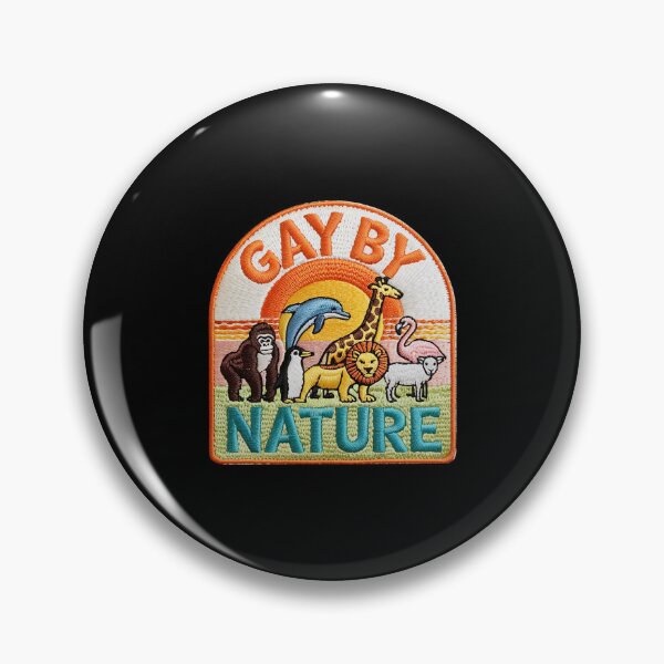 Item preview, Gay By Nature LGBTQ Pride Month Animals Queer designed and sold by MarryIsMonth.