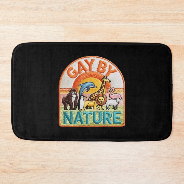 Item preview, Gay By Nature LGBTQ Pride Month Animals Queer designed and sold by MarryIsMonth.