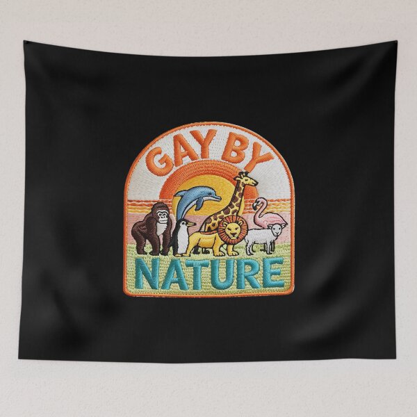 Item preview, Gay By Nature LGBTQ Pride Month Animals Queer designed and sold by MarryIsMonth.