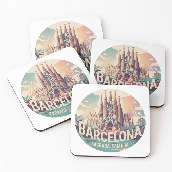 Item preview, Barcelona Sagrada Familia - Circular Travel Gaudí Architecture Art 2 designed and sold by CircinusStore.