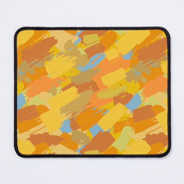 Item preview, Yellow and Blue Brushes Strokes designed and sold by corgris.