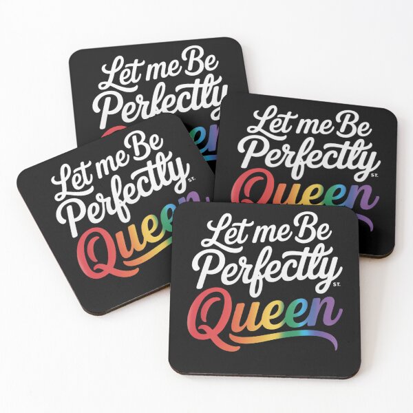 Item preview, Gay Pride Let Me Be Perfectly Queer LGBT Gay Rainbow designed and sold by FadeOfThrone.