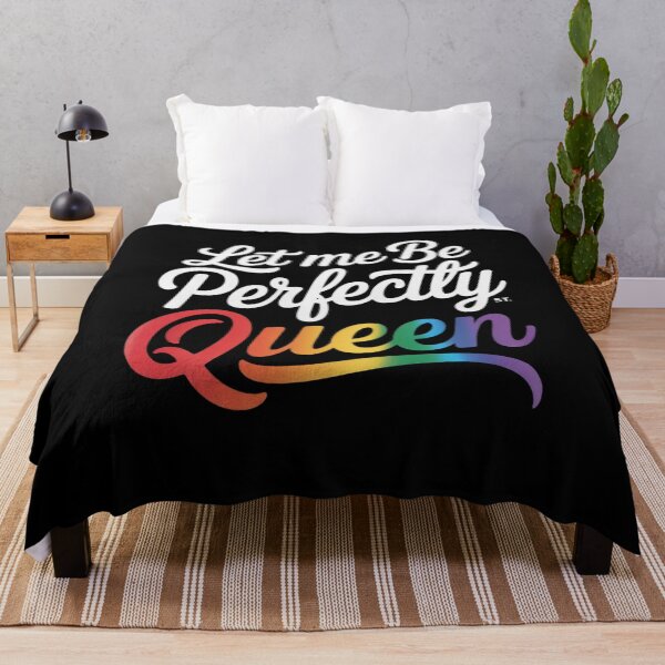 Item preview, Gay Pride Let Me Be Perfectly Queer LGBT Gay Rainbow designed and sold by FadeOfThrone.