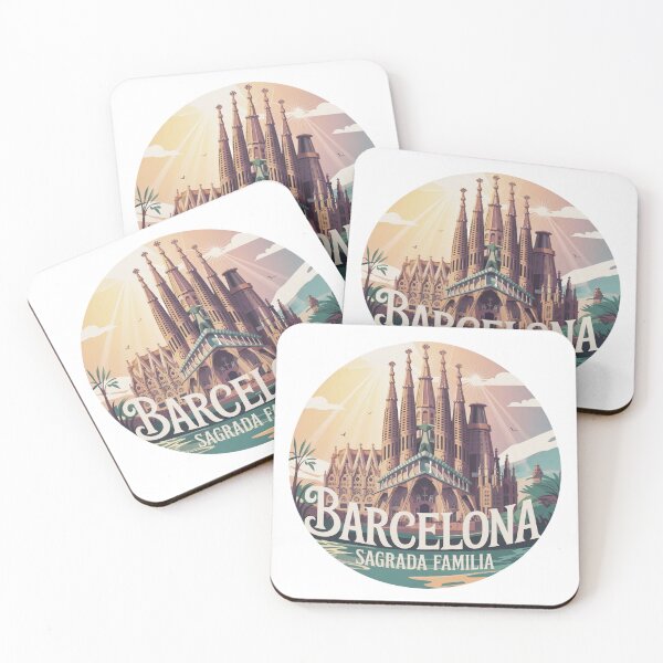 Item preview, Barcelona Sagrada Familia - Circular Travel Gaudí Architecture Art 3 designed and sold by CircinusStore.