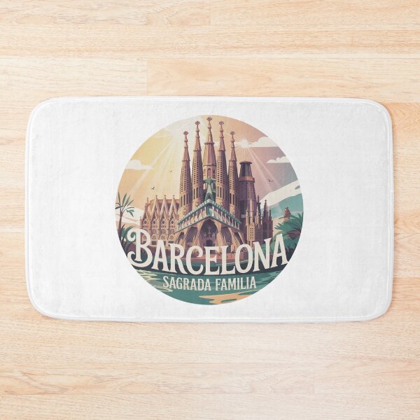Item preview, Barcelona Sagrada Familia - Circular Travel Gaudí Architecture Art 3 designed and sold by CircinusStore.