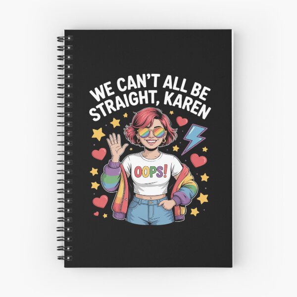 Item preview, Gay Pride We Cant All Be Straight Karen Queer LGBTQ Rainbow designed and sold by MarryIsMonth.