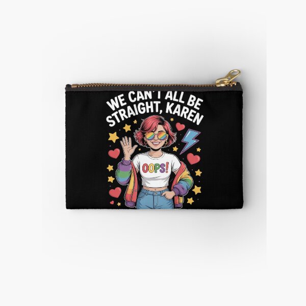 Item preview, Gay Pride We Cant All Be Straight Karen Queer LGBTQ Rainbow designed and sold by MarryIsMonth.