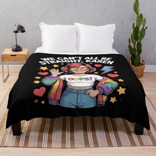 Item preview, Gay Pride We Cant All Be Straight Karen Queer LGBTQ Rainbow designed and sold by MarryIsMonth.