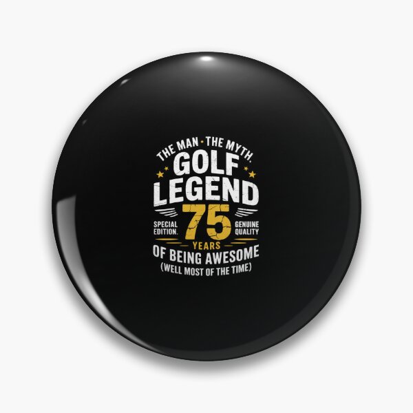 Item preview, 75th Birthday Golf Player 75 Years Old Golfer designed and sold by SyntaxClaw.