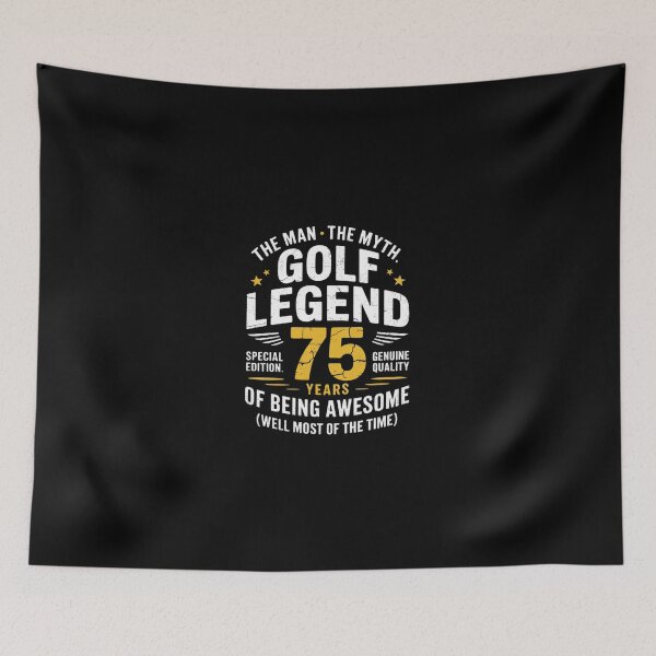Item preview, 75th Birthday Golf Player 75 Years Old Golfer designed and sold by SyntaxClaw.
