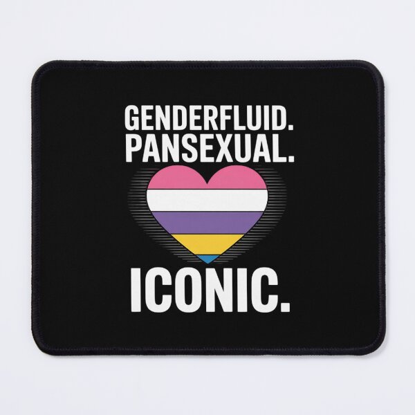 Item preview, Genderfluid Pansexual Iconic Pride Flag Genderqueer Queer designed and sold by FadeOfThrone.