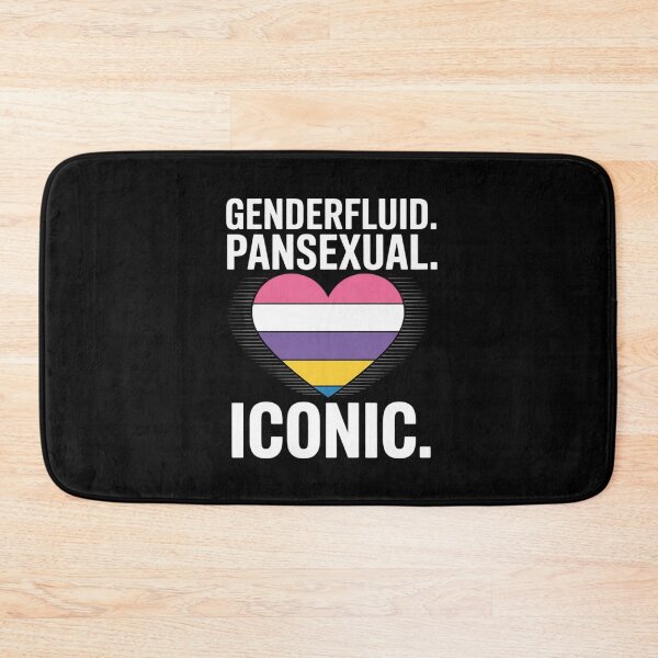 Item preview, Genderfluid Pansexual Iconic Pride Flag Genderqueer Queer designed and sold by FadeOfThrone.