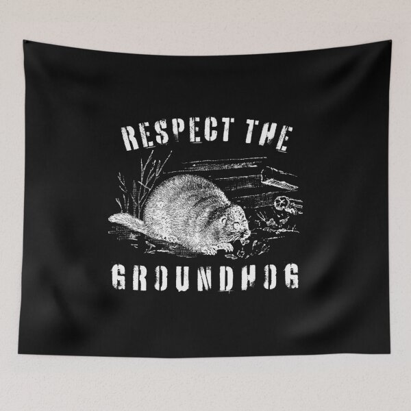 Item preview, Respect The Groundhog Funny Ground hog Woodchuck Day designed and sold by faridman.