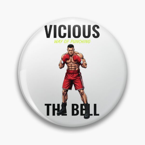 Item preview, Vicious Way of Punching the Bell – Fierce Boxer Power Illustration designed and sold by C3J7.