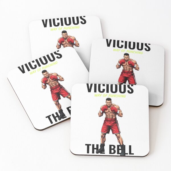Item preview, Vicious Way of Punching the Bell – Fierce Boxer Power Illustration designed and sold by C3J7.