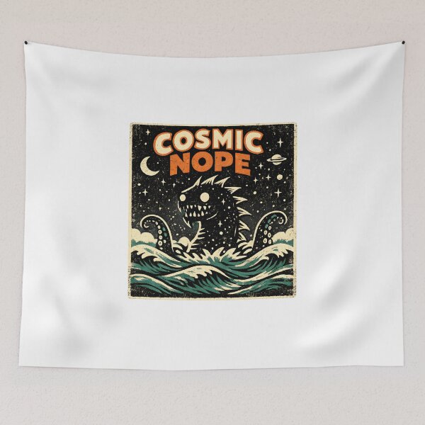 Item preview, Cosmic Nope Monster designed and sold by KawaiiOrbit.