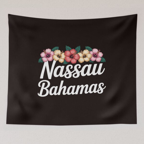 Item preview, Nassau Bahamas Tropical Flower Beach Vacation Family Group for Men Women Kids designed and sold by MichaelStalkas.