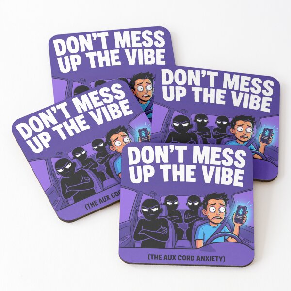 Item preview, Don't Mess Up The Vibe Anxiety Meme designed and sold by OneMillionSpot.