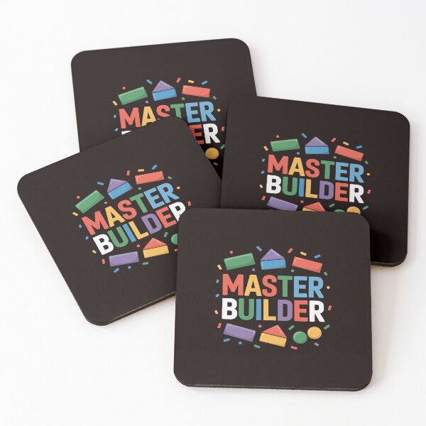 Item preview, Master Builder Kids Building Blocks Brick Builder designed and sold by MichaelStalkas.