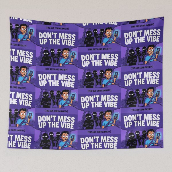 Item preview, Don't Mess Up The Vibe Anxiety Meme designed and sold by OneMillionSpot.