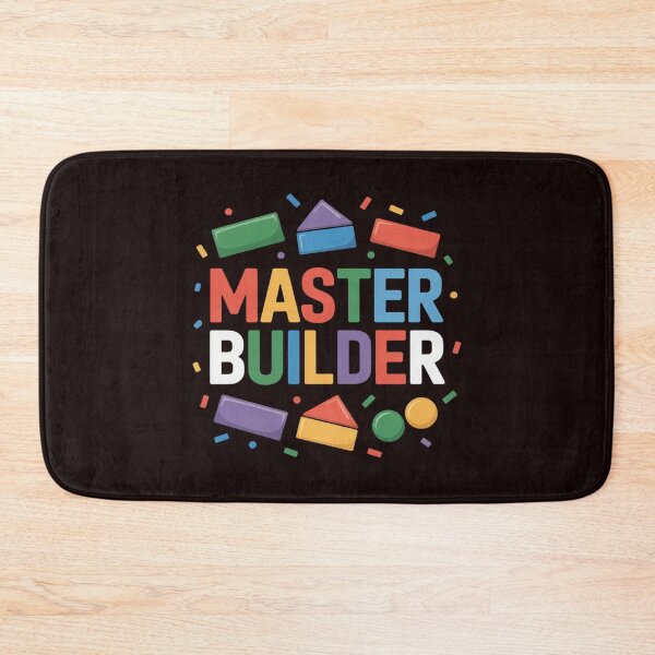 Item preview, Master Builder Kids Building Blocks Brick Builder designed and sold by MichaelStalkas.