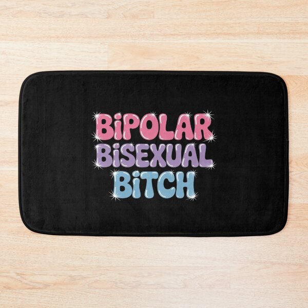 Item preview, Groovy Bipolar Bisexual Bitch - Bi Pride Flag designed and sold by MarryIsMonth.