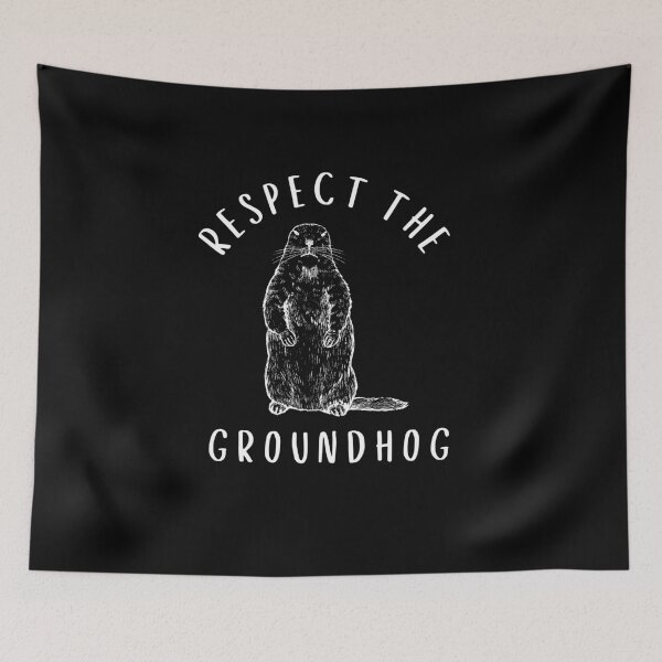 Item preview, Respect The Groundhog Funny Ground hog Woodchuck Day designed and sold by faridman.