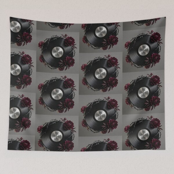 Item preview, Dark Gothic Vinyl Record Thorn Wreath designed and sold by OneMillionSpot.