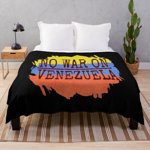 Item preview, No War on Venezuela Peace Typography | Anti War -Peace Quote for Human Rights designed and sold by ZechJohnRB.