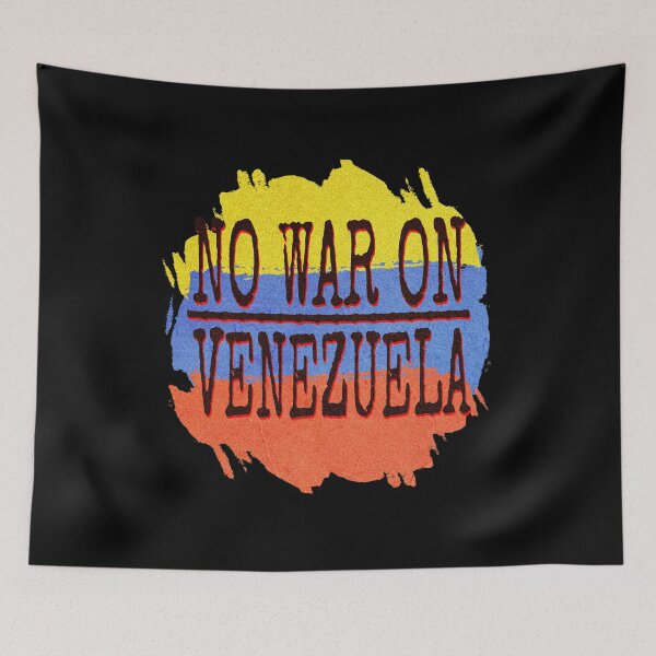 Item preview, No War on Venezuela Peace Typography | Anti War -Peace Quote for Human Rights designed and sold by ZechJohnRB.