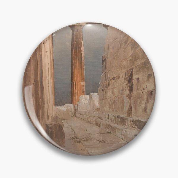 Item preview, North Peristyle of the Parthenon, Athens (c. 1871) – Frederic Edwin Church designed and sold by Art Outlaws.