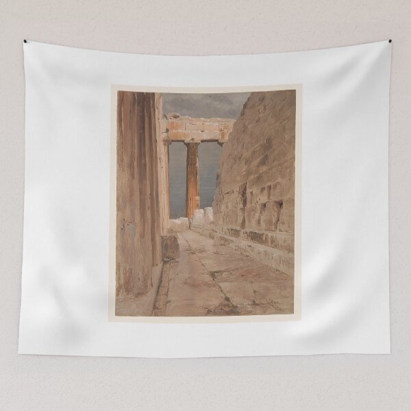 Item preview, North Peristyle of the Parthenon, Athens (c. 1871) – Frederic Edwin Church designed and sold by Art Outlaws.