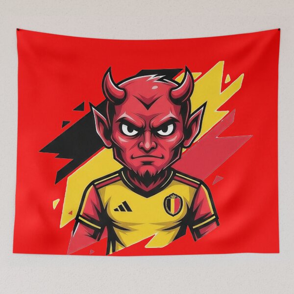Item preview, Belgium Red Devil Mascot designed and sold by Majorprint.