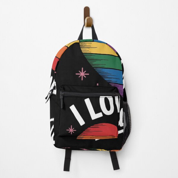 Item preview, I Love My Gay Daughter Gay Pride Flag Queer Proud Mom Dad designed and sold by MarryIsMonth.