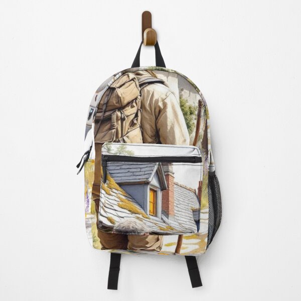 Item preview, Way of St. James, arrival at the village of Nasbinal (Aubrac - France) designed and sold by jefboutique6150.